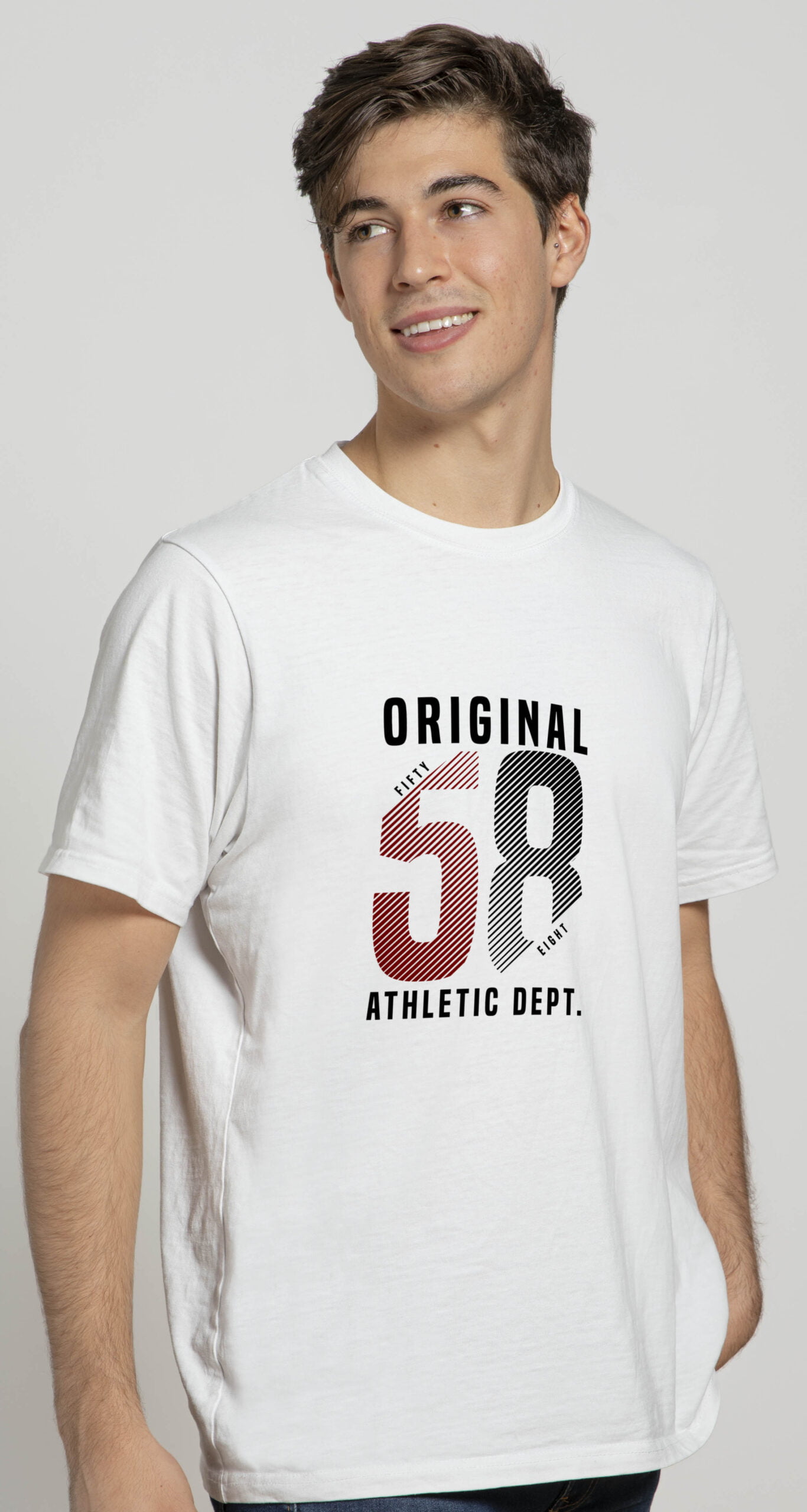 Zebofs Mens Tshirt Athletic Dept Front