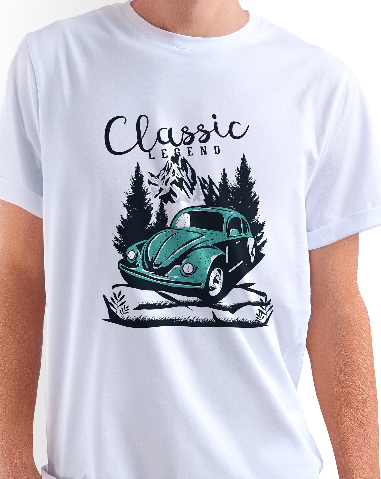 Zebofs Men's Women's Tshirt Classic Legend