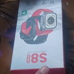 Veu S8 Ultra Android 4g | Wifi Smart Watch | Playstore Smartwatch (Orange Strap, Free Size) photo review