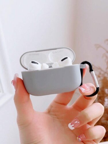 Airpods Pro 2 | Airpods Pro 3 | Airpods Pro - Silicon Case with Keychain ( Black, Green, Blue, Grey ) photo review