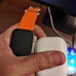 New T800 Ultra Smart Watch | Airpro 5.1 Earbuds | Airpods Silicon Case - Combo Pack of 3 (Orange) photo review