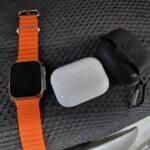 New T800 Ultra Smart Watch | Airpro 5.1 Earbuds | Airpods Silicon Case - Combo Pack of 3 (Orange) photo review