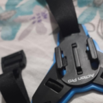 Helmet Strap Camera Mount (Blue, Black) photo review